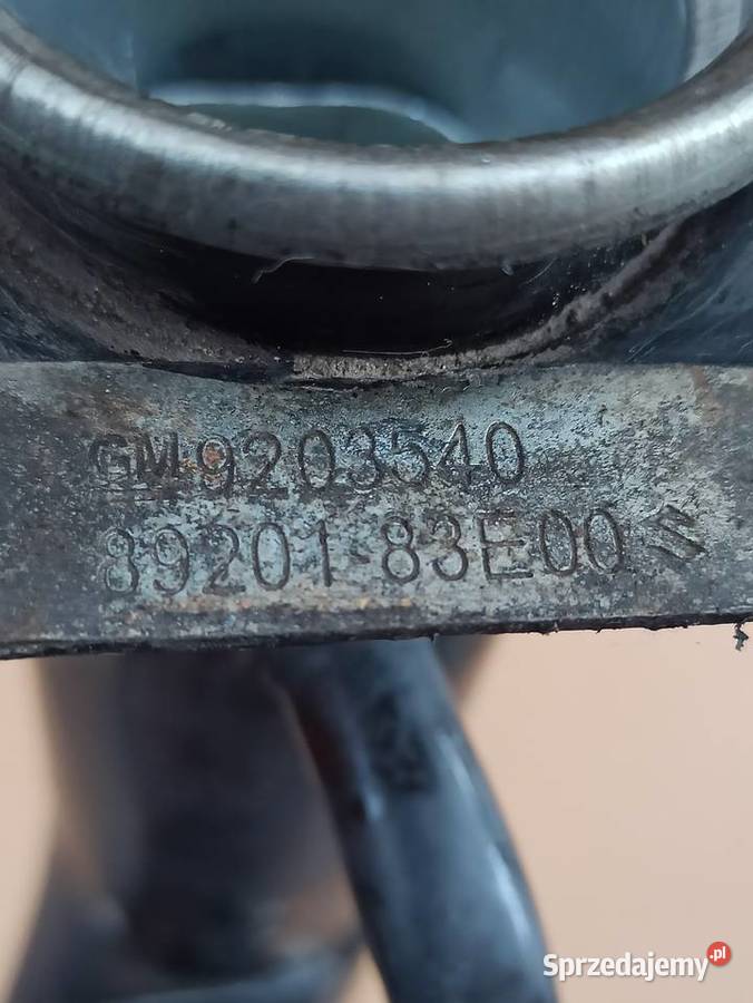 Opel Agila wlew rura paliwa Bolesławiec sprzedam