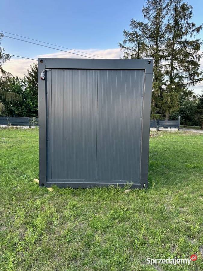 Kontener socjalny pawilon z płyty warstwowej sprzedam