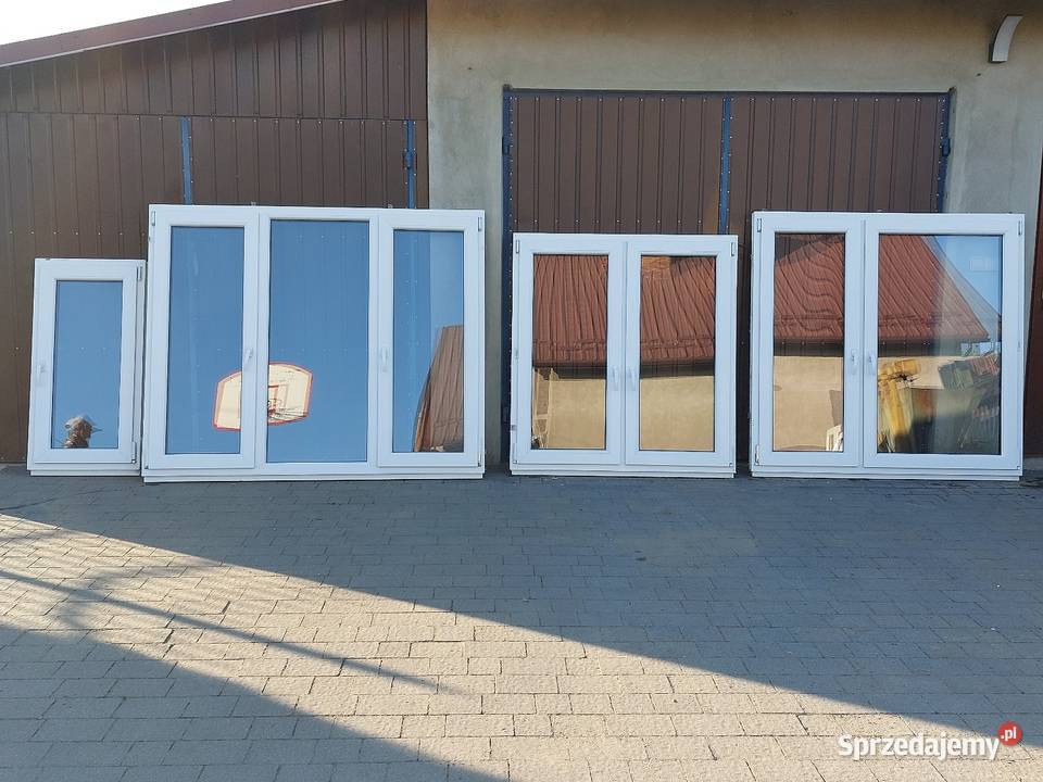 Okna balkonowe ścienne Okna ścienne sprzedam