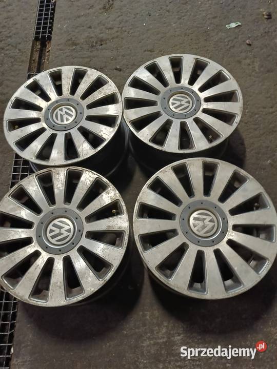 Komplet felg aluminiowych 16 VW 5X100 Słomniki