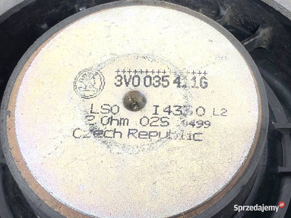 GŁOŚNIKI KOMPLET SKODA KAROQ 3V0035411G