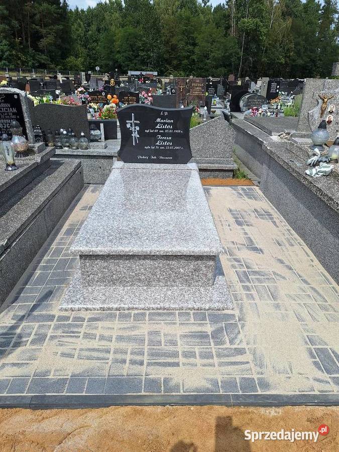 Nagrobki Pomniki Granitowe Pojedyńcze Warszawa