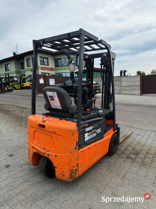 wózek widłowy elektryczny DOOSAN B15R5 3kołowy Działoszyn sprzedam