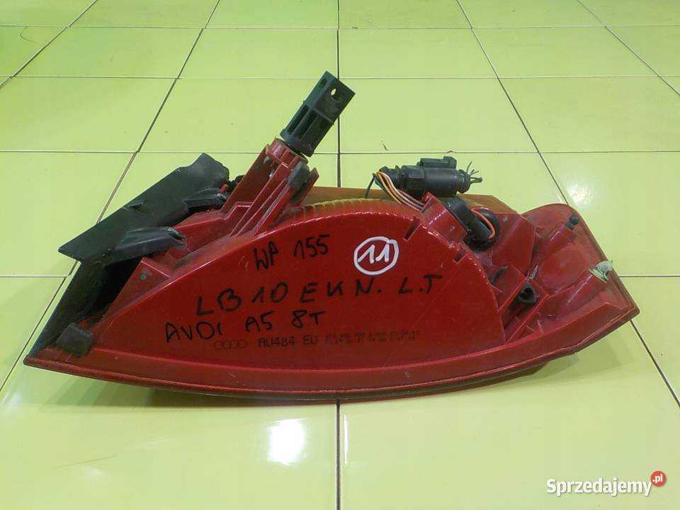 AUDI A5 8T 20 TFSI 10r CABRIO 2D lampa lewa tyl mazowieckie Suków