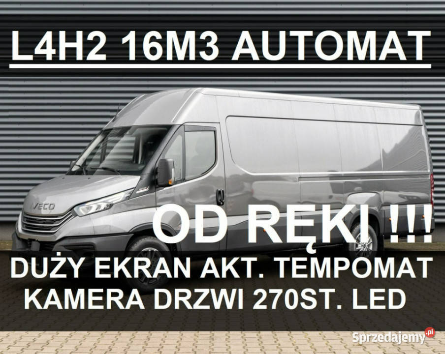 Iveco Daily 35S18A8H V L4H2 16m3 176 Dostępny 1km Szczecinek