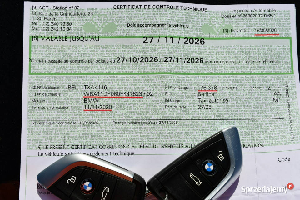 BMW 320 20d mHEV Hybrid 190 Automat Serwis ASO nieuszkodzony Hrubieszów sprzedam