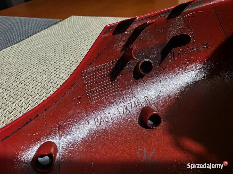 Nakładka lusterka ford fiesta mk7 2016 Słupca