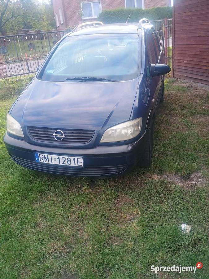 Opel Zafira LPG 7 osobowy Zafira podkarpackie sprzedam