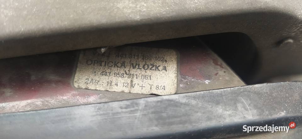 Lamp prawa reflektor Skoda 136 Rapid 130 120GLS osobowe Świdnica