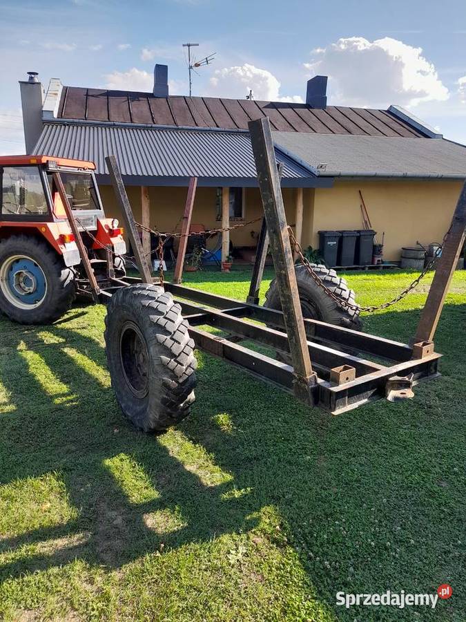 Podwozie rama przyczepy jednoosiowej nieuszkodzony Lubień Kujawski
