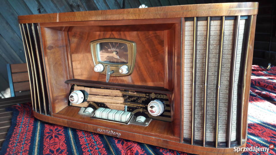 Zabytkowe radio Sonneberg Consul lampowe Antyki Bieruń sprzedam