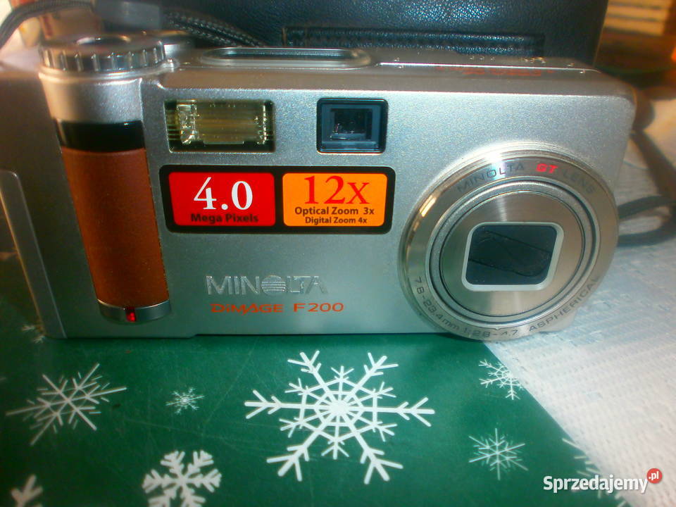 Minolta Dimage F200 Aparat fotograficzny lubuskie
