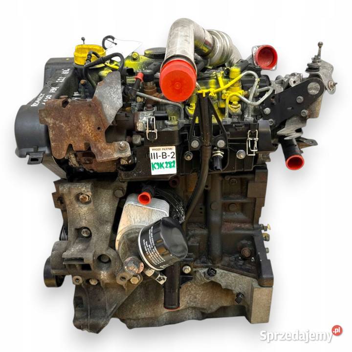 SILNIK K9K282 Nissan Qashqai J10 15 DCI 106 Chełm