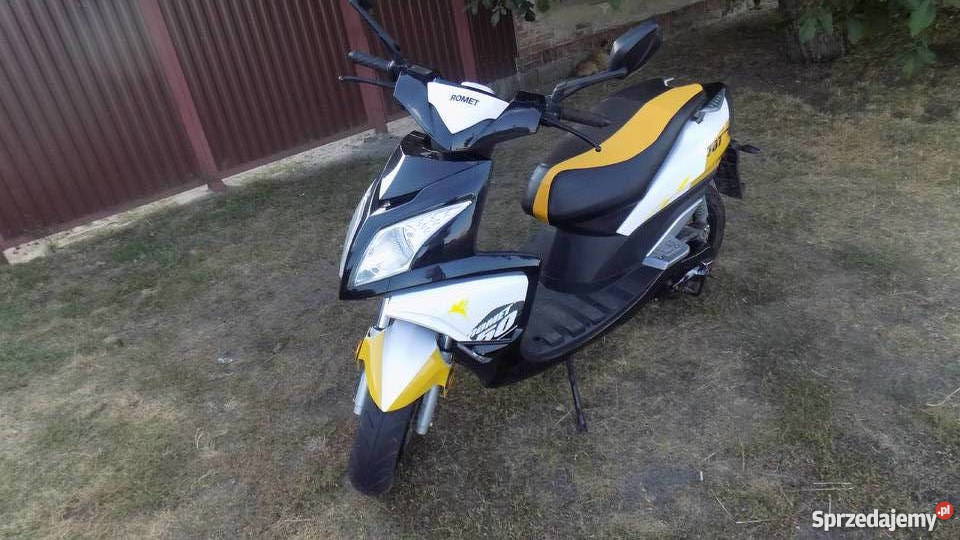 Skuter Romet 767 2T zadbany Rok produkcji 2010 Gostyń sprzedam