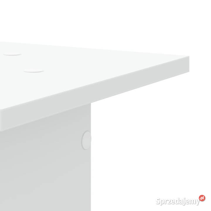 Podstawki pod głośniki 2 białe 30x30x80 WM852663 Warszawa