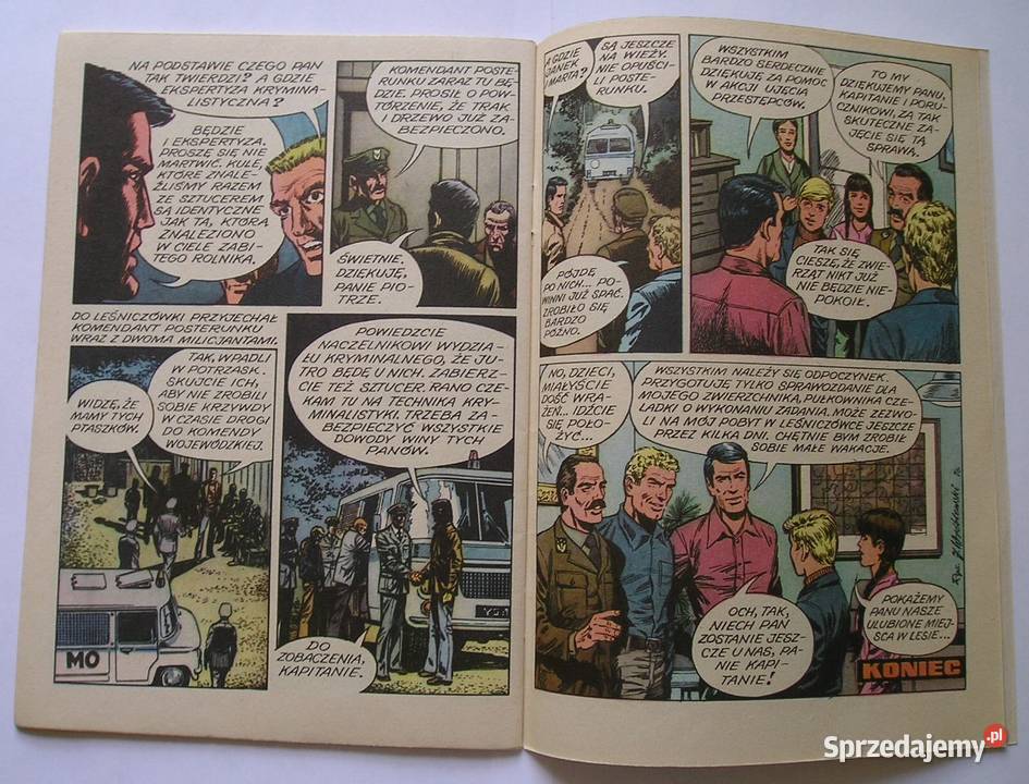 KAPITAN ŻBIK W POTRZASKU 1977 łódzkie Łódź