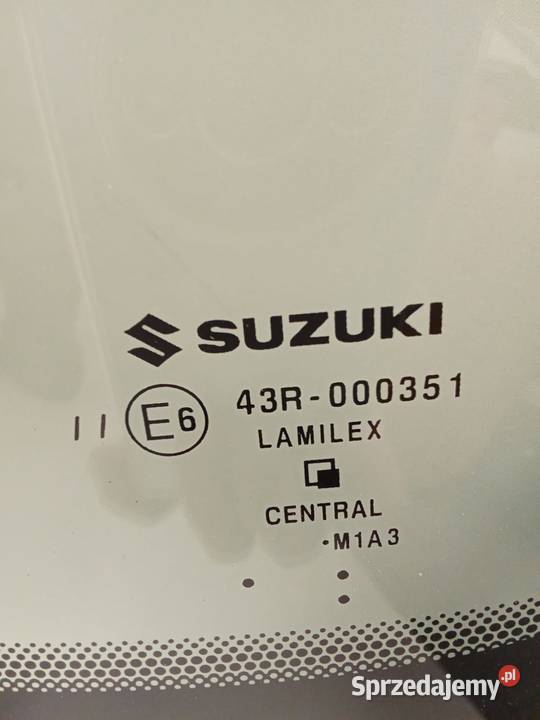 Szyba Przednia Suzuki Swift 24 Kamera Oryginał Motoryzacja Bralin