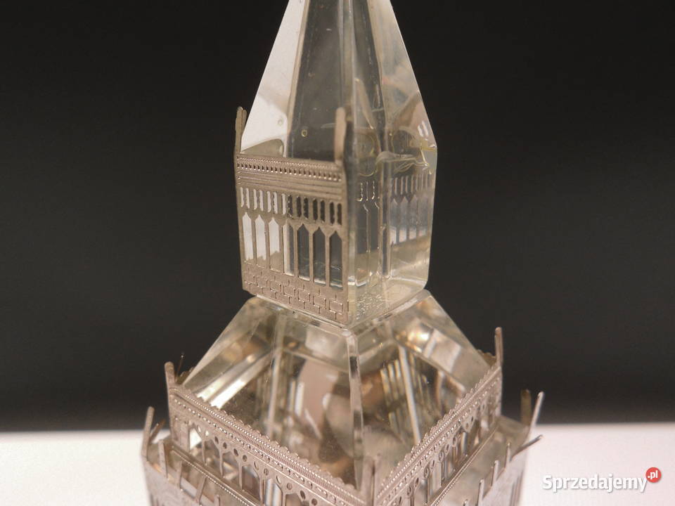 Pamiątkowa Figurka Kryształowa Big Ben Londyn Raszków