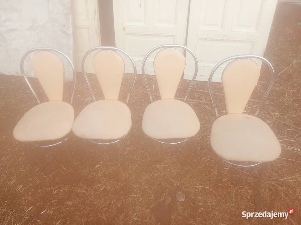 Krzesła kuchenne 4 sztuki Czernikowo sprzedam