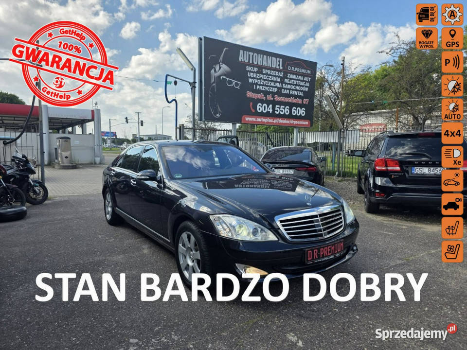 Mercedes S 320 30 CDI 235 Long 4Matic Pneumatyka Słupsk