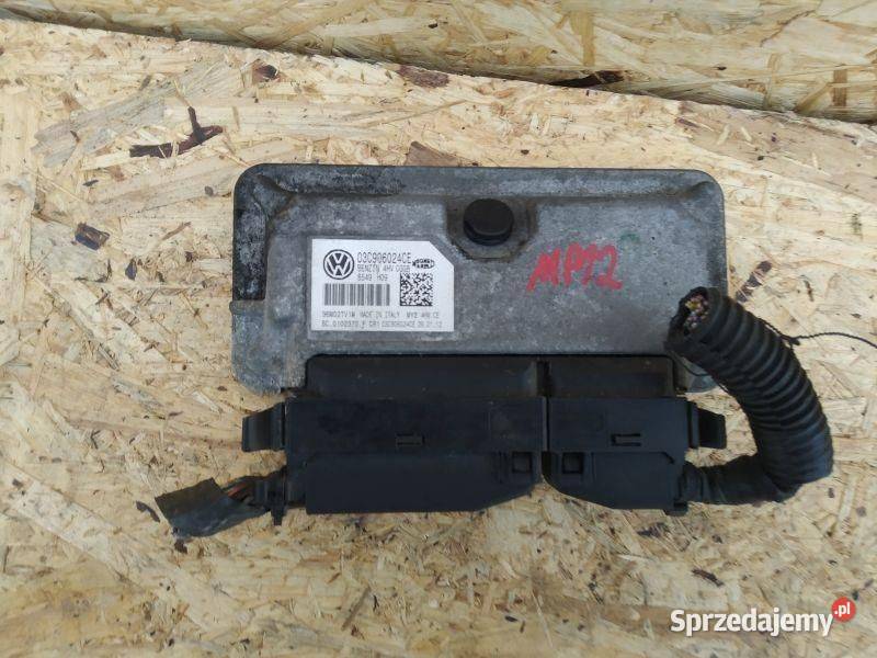 STEROWNIK SILNIKA KOMPUTER SKODA ROOMSTER FABIA Części samochodowe Gliwice