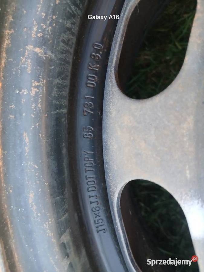 Felgi stalowe 15 5x1143 Mazda 626 małopolskie Limanowa