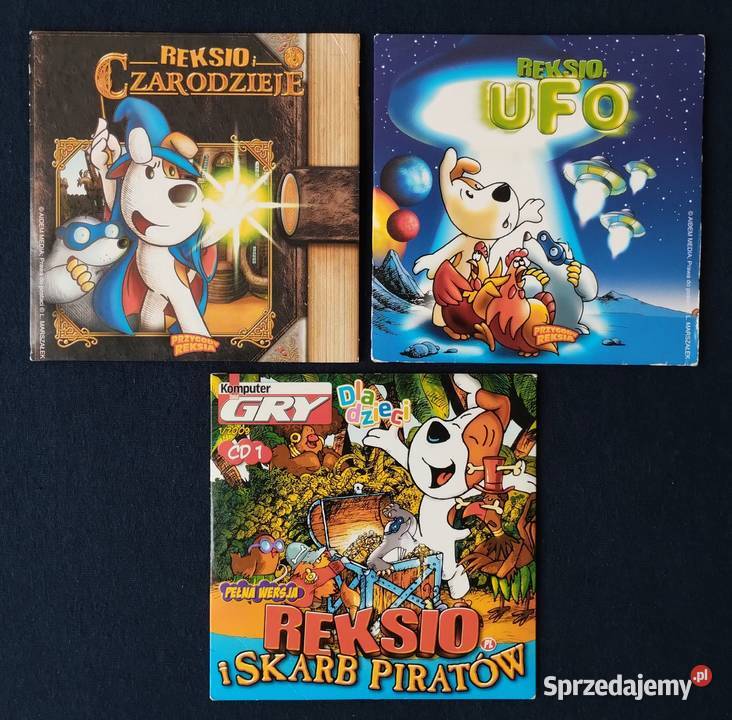 Reksio i Czarodzieje Reksio i UFO Reksio i Skarb Bełchatów