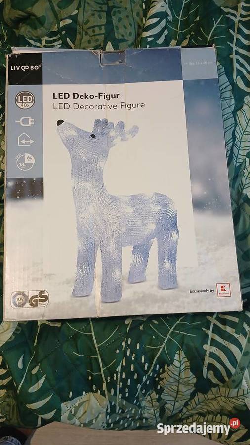 LED Deko figur jelonek led łódzkie Łódź sprzedam