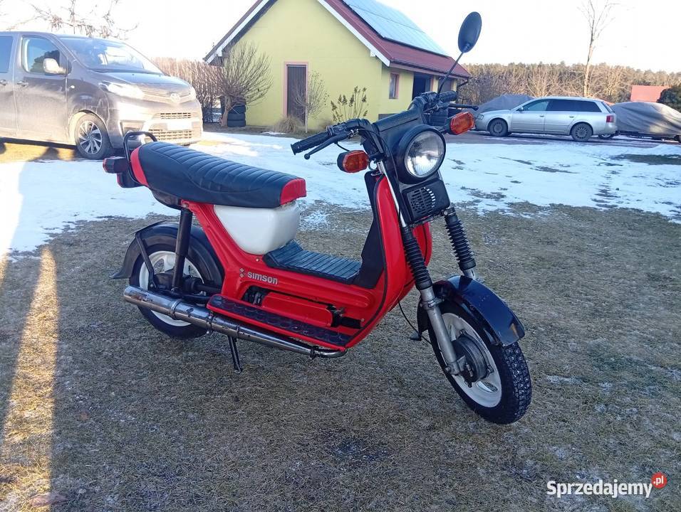 Simson Sr50 1990r nieuszkodzony łódzkie Łękińsko