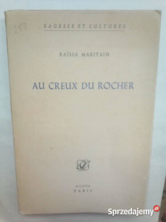 Wiersze Raissa Maritain język francuski Warszawa