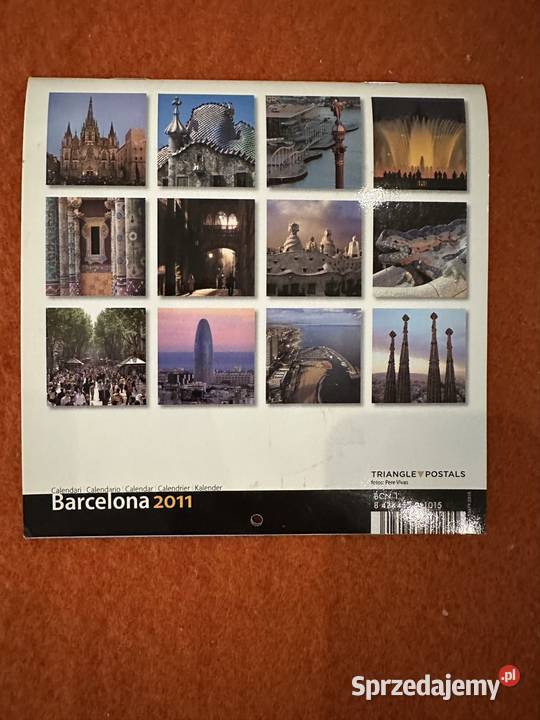 Barcelona kalendarz 2011 ścienny do kolekcji Zabrze