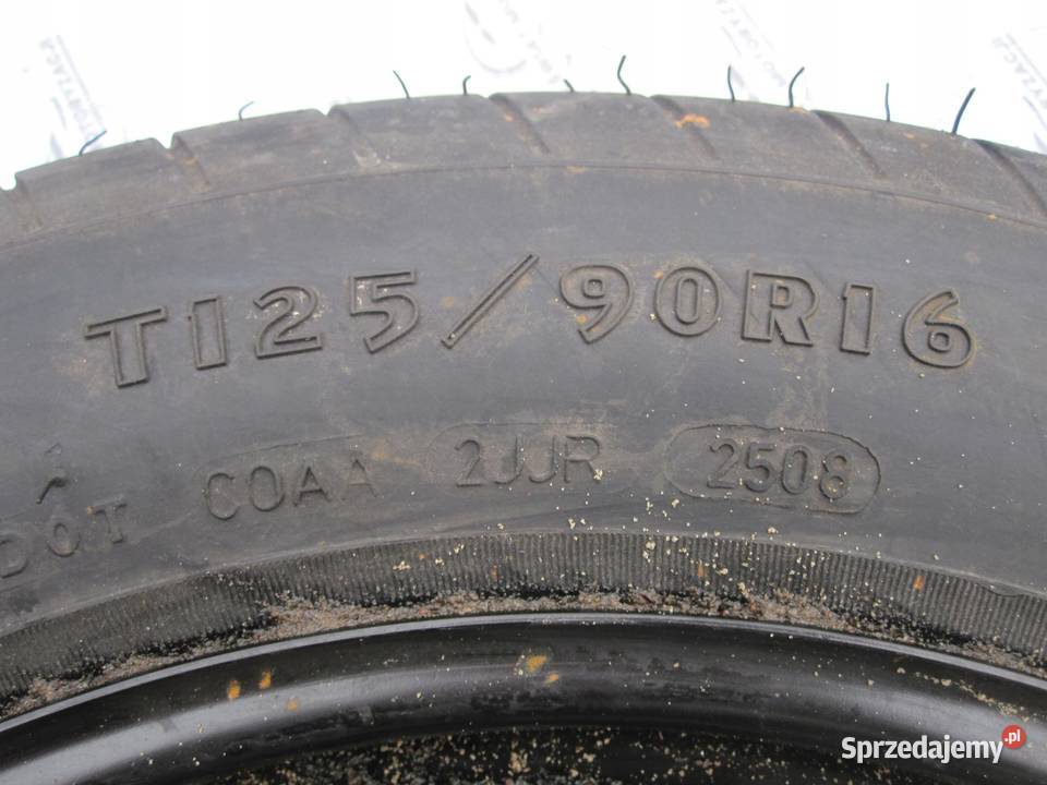 MERCEDES W169 koło dojazdowe 1259016 98M 5x112