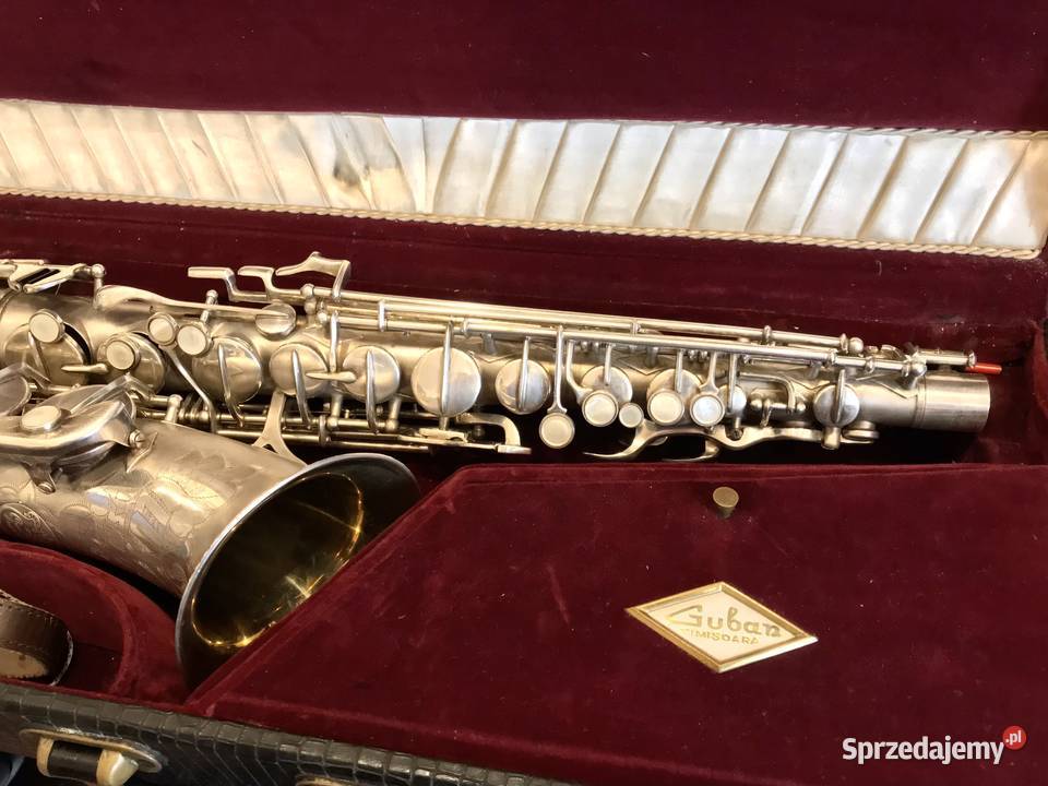Arta Guban Luxor Solo vintage saksofon altowy Es blaszane Warszawa