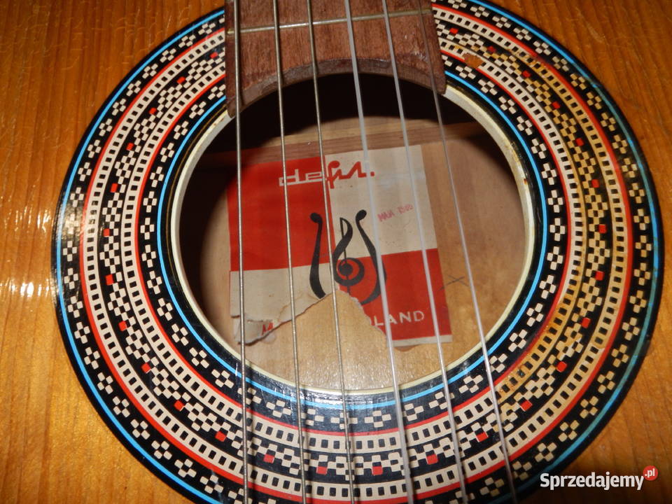 Gitara Defil 1985 Polska podkarpackie Leżajsk