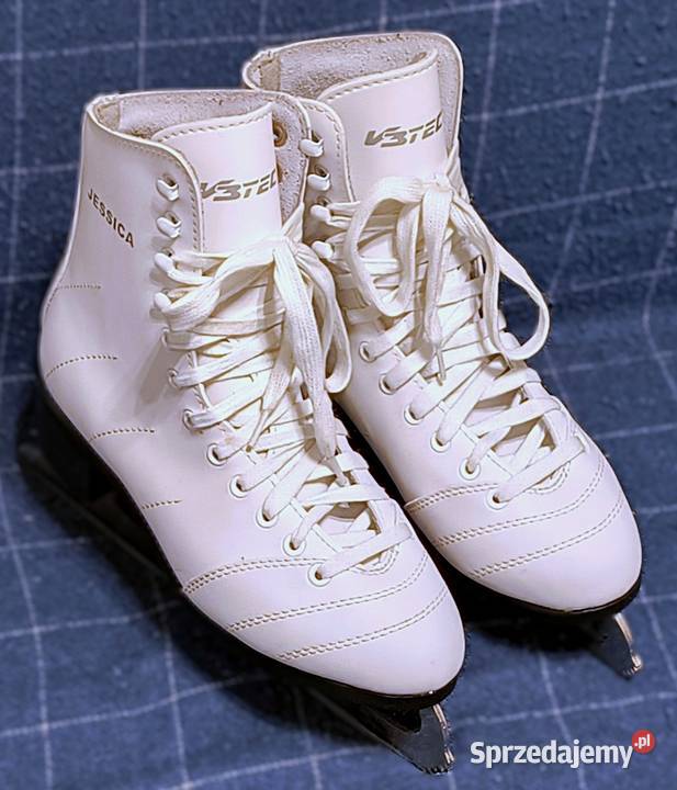Łyżwy figurowe rozmiar 37 wkładki 23 Skóra Piotrków Trybunalski