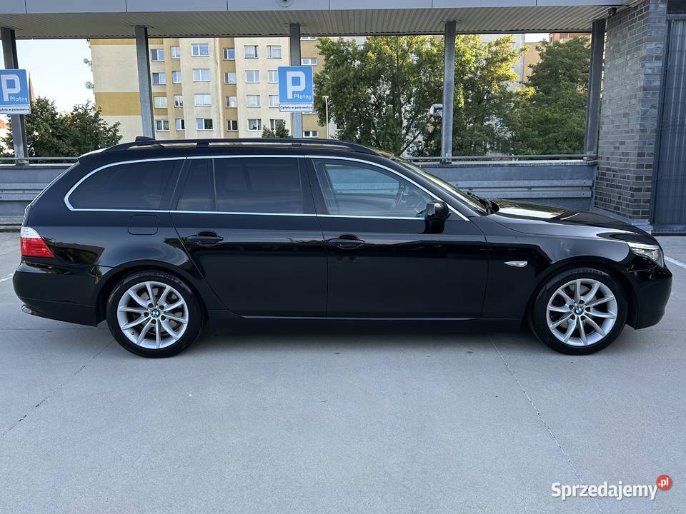 BMW Seria 5 E61 Lift 20D 177 2008r Mega stan Wrocław