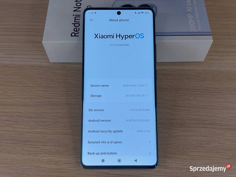 Xiaomi Redmi Note 14 Pro 8256GB Xiaomi Warszawa