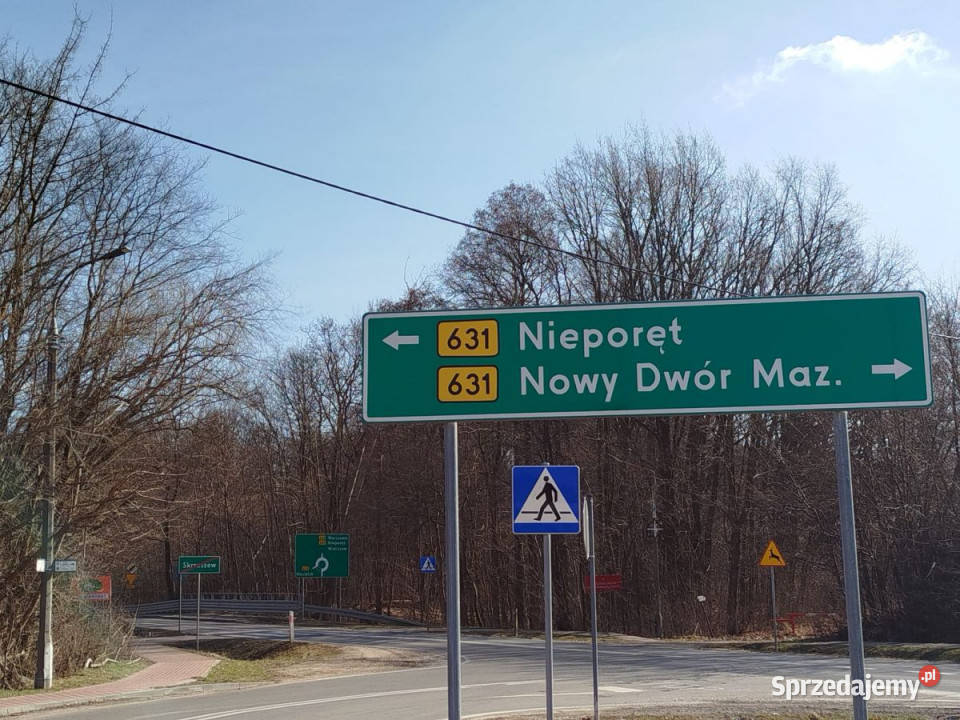 Usługi 9775m2 Skrzeszew Kościelna prąd sprzedam