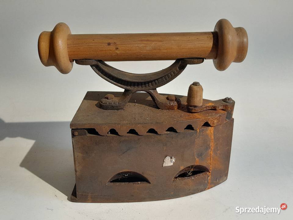 Stare żelazko na duszę zabytek retro vintage Pozostałe Dąbrowa Górnicza