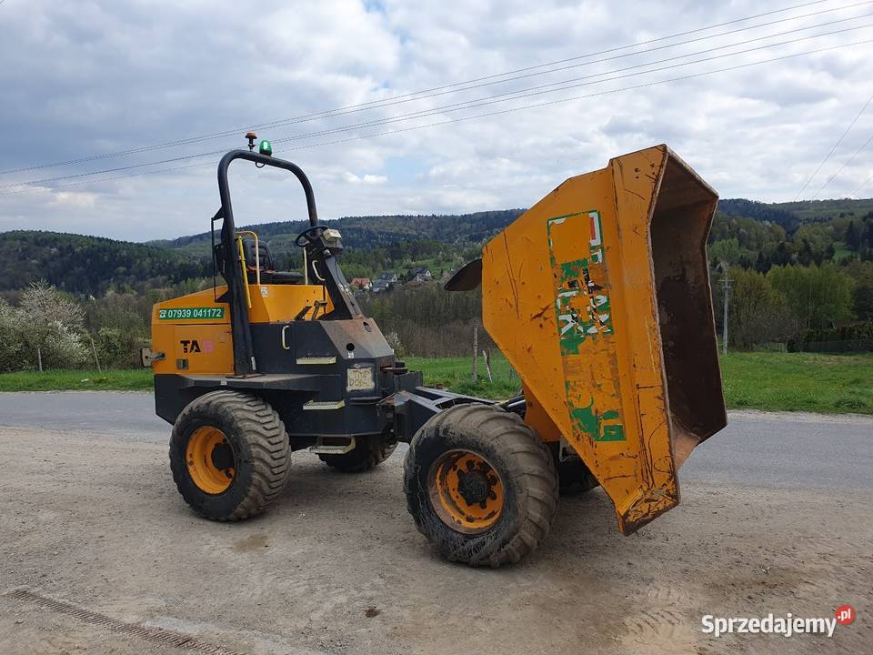 Wozidło Terex 10t Benford Barford Ausa Neuson małopolskie Lanckorona