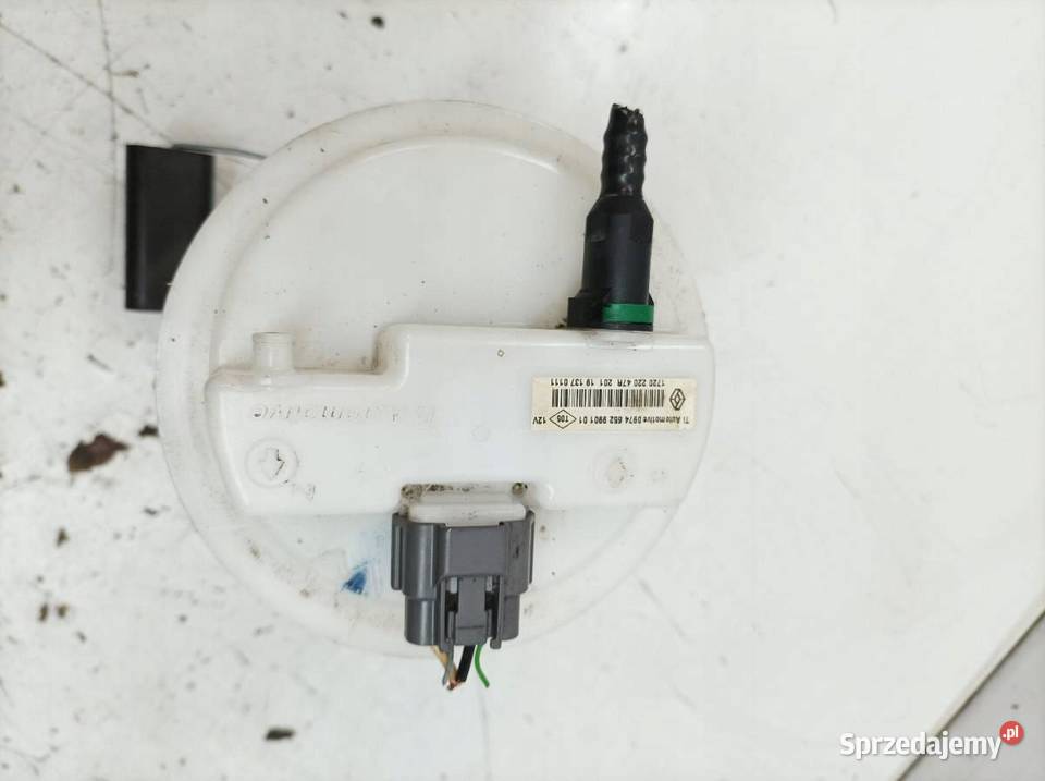 POMPA PALIWA PŁYWAK 16 B 172022047R Dacia Duster osobowe świętokrzyskie