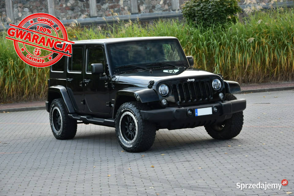 Jeep Wrangler Sahara 3.6 V6 284KM Automat 2015r. 4x4 IDEALNY Climatronic I…