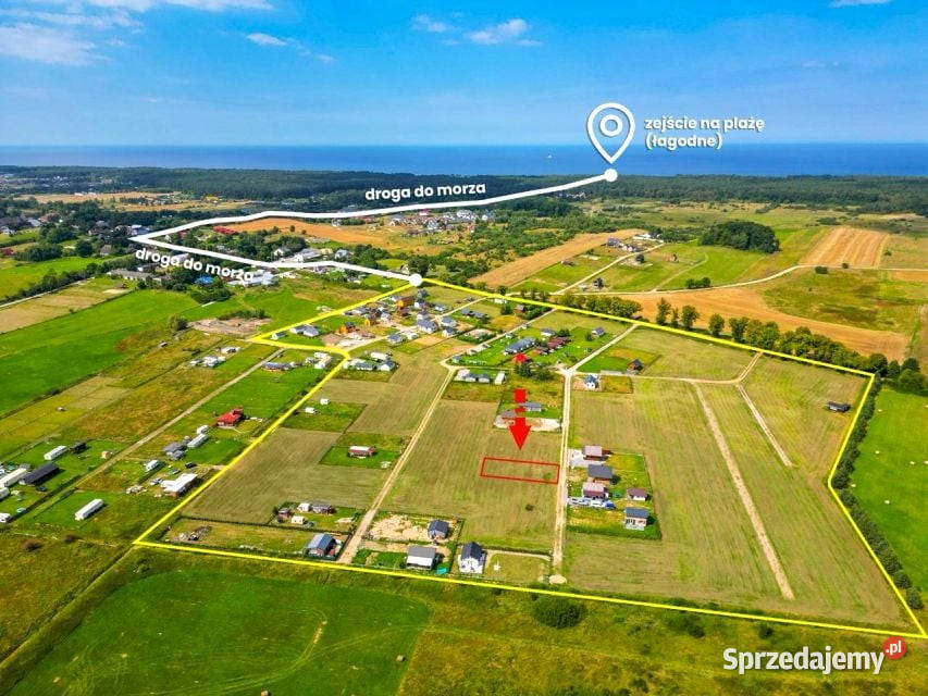 Działka budowlana morzem Rusinowo sprzedam