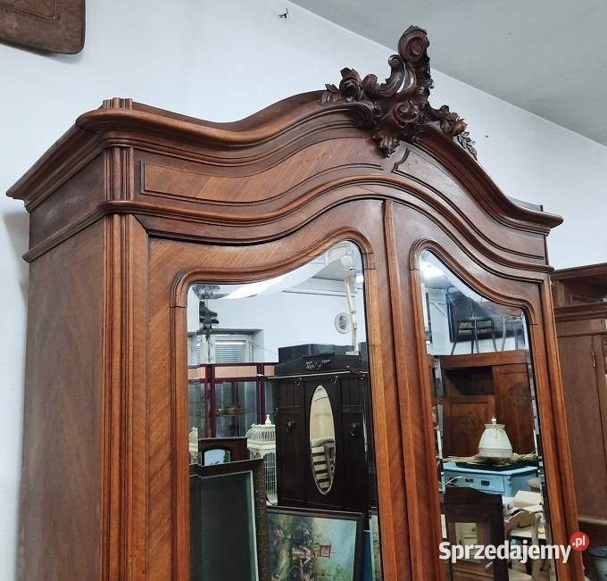 Piękna Stara Szafa Francuska Rocaille Marki