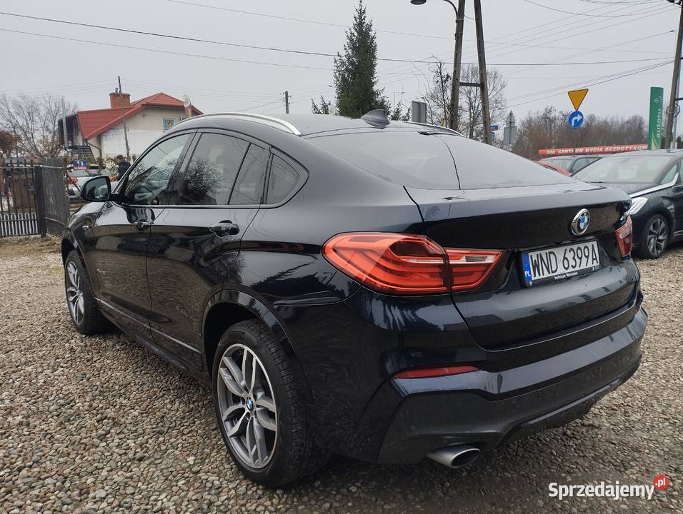 BMW X4 Mpakiet Navi 4x4 Kamera przebieg 124 Warszawa