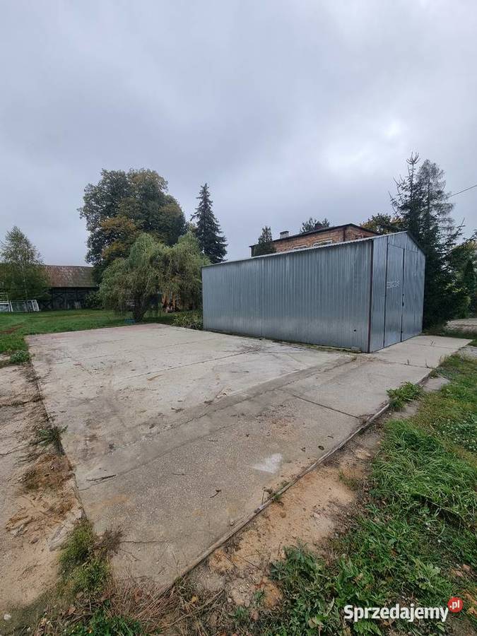 Garaż blaszany mazowieckie Kroczewo sprzedam