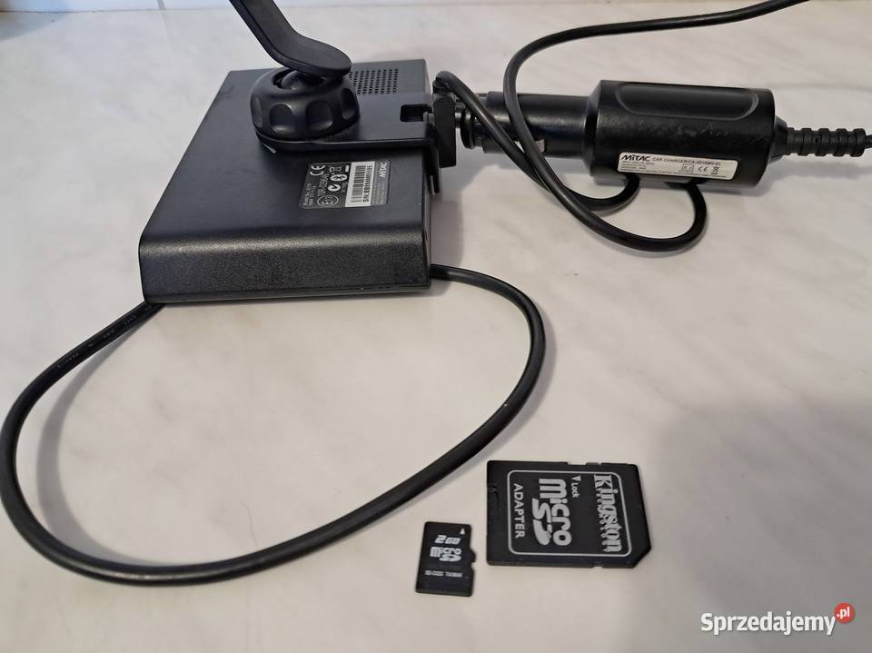 Nawigacja GPS Mio działająca z kartą pamięci Elektronika