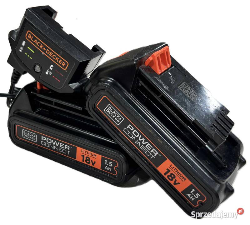 Zestaw Akumulatorów BlackDecker 15Ah 18v Elbląg