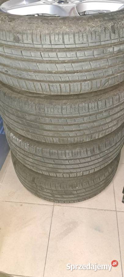 Felgi aluminiowe 15 Nissan 4x100 z oponami Piotrków Trybunalski sprzedam