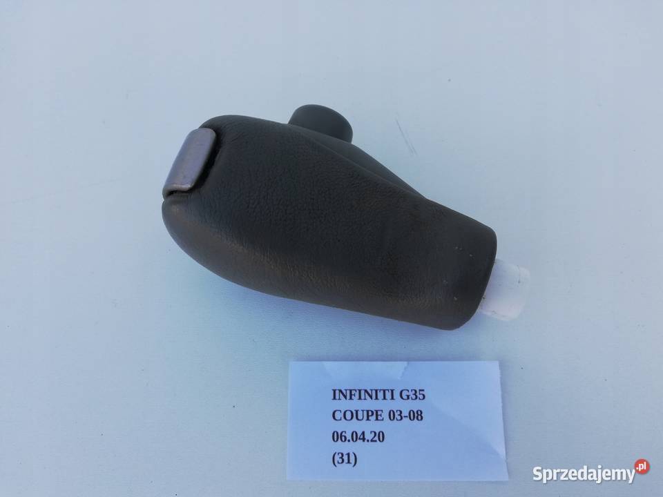 GAŁKA ZMIANY BIEGÓW INFINITI G35 COUPE wielkopolskie Nowy Tomyśl sprzedam